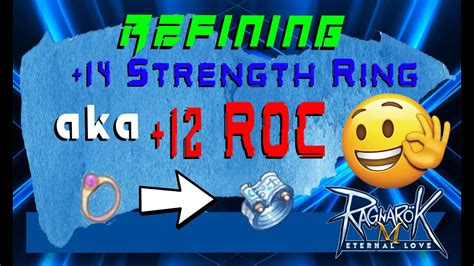 how to slot strength ring ragnarok Array